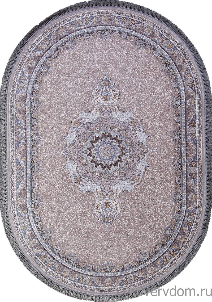 Ковер FARSI 1200 G252 LIGHT GRAY Овал Ковер FARSI 1200 G252 LIGHT GRAY Овал