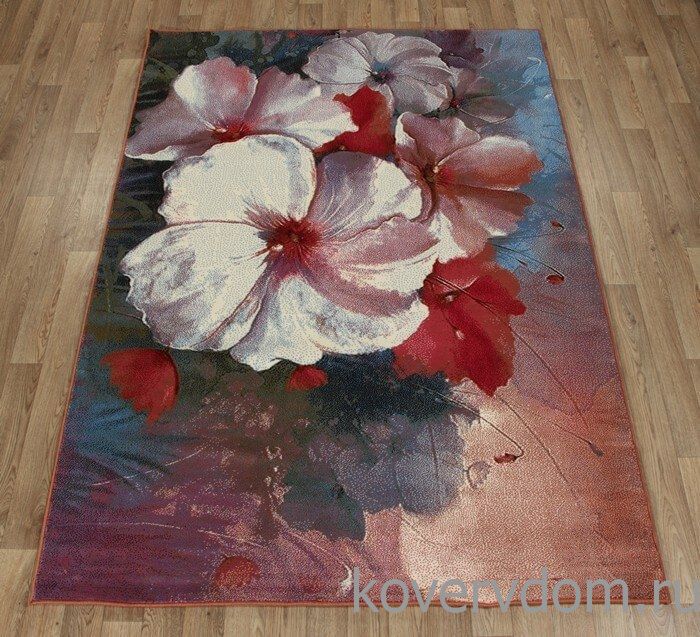 Шерстяной ковер Hunnu Цветы 6A2362 165