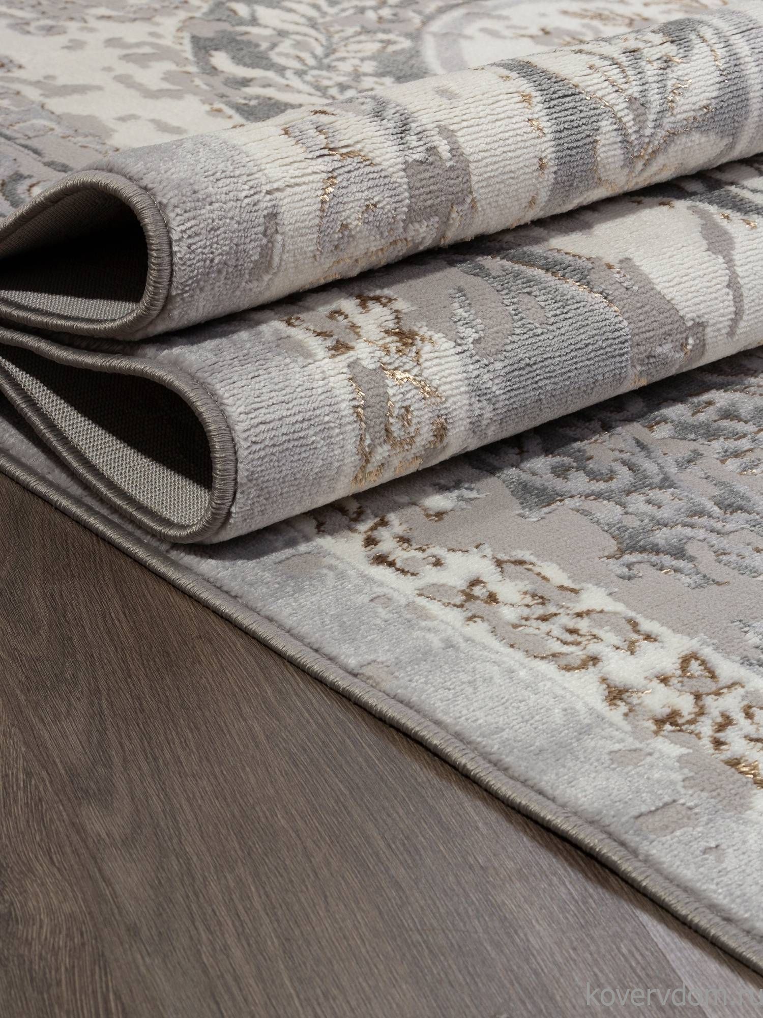 Ковер PALERMO F290 GRAY-GREEN