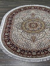 Ковер SHAHREZA d202 CREAM-RED Овал