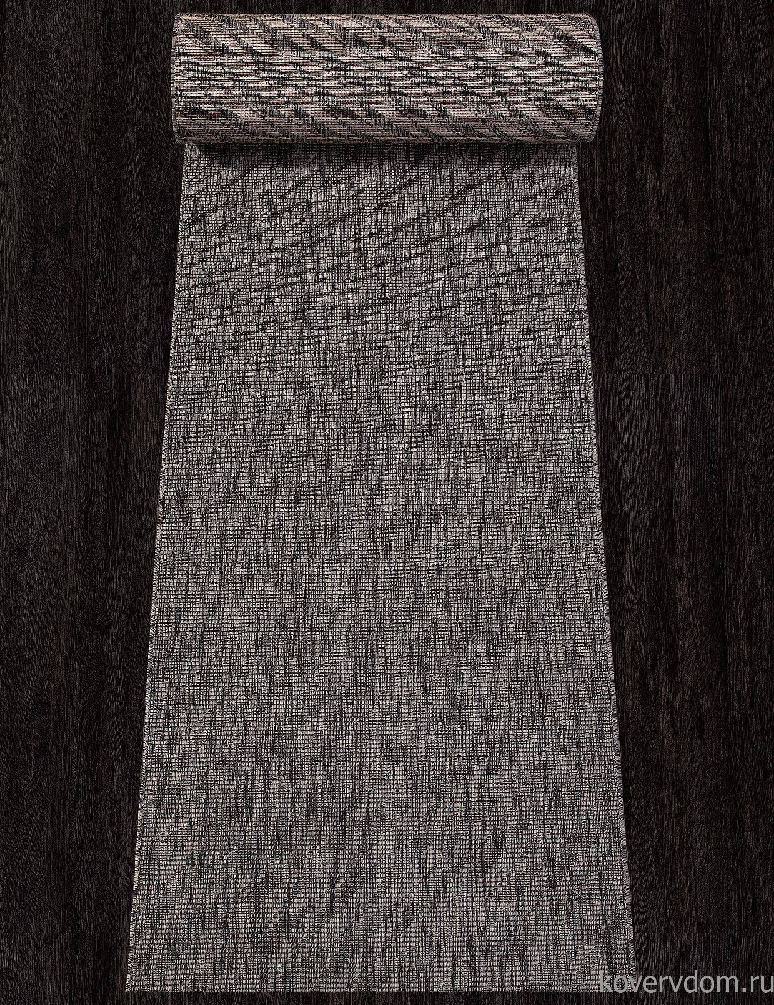 Ковровая дорожка циновка VEGAS S112 DARK GRAY