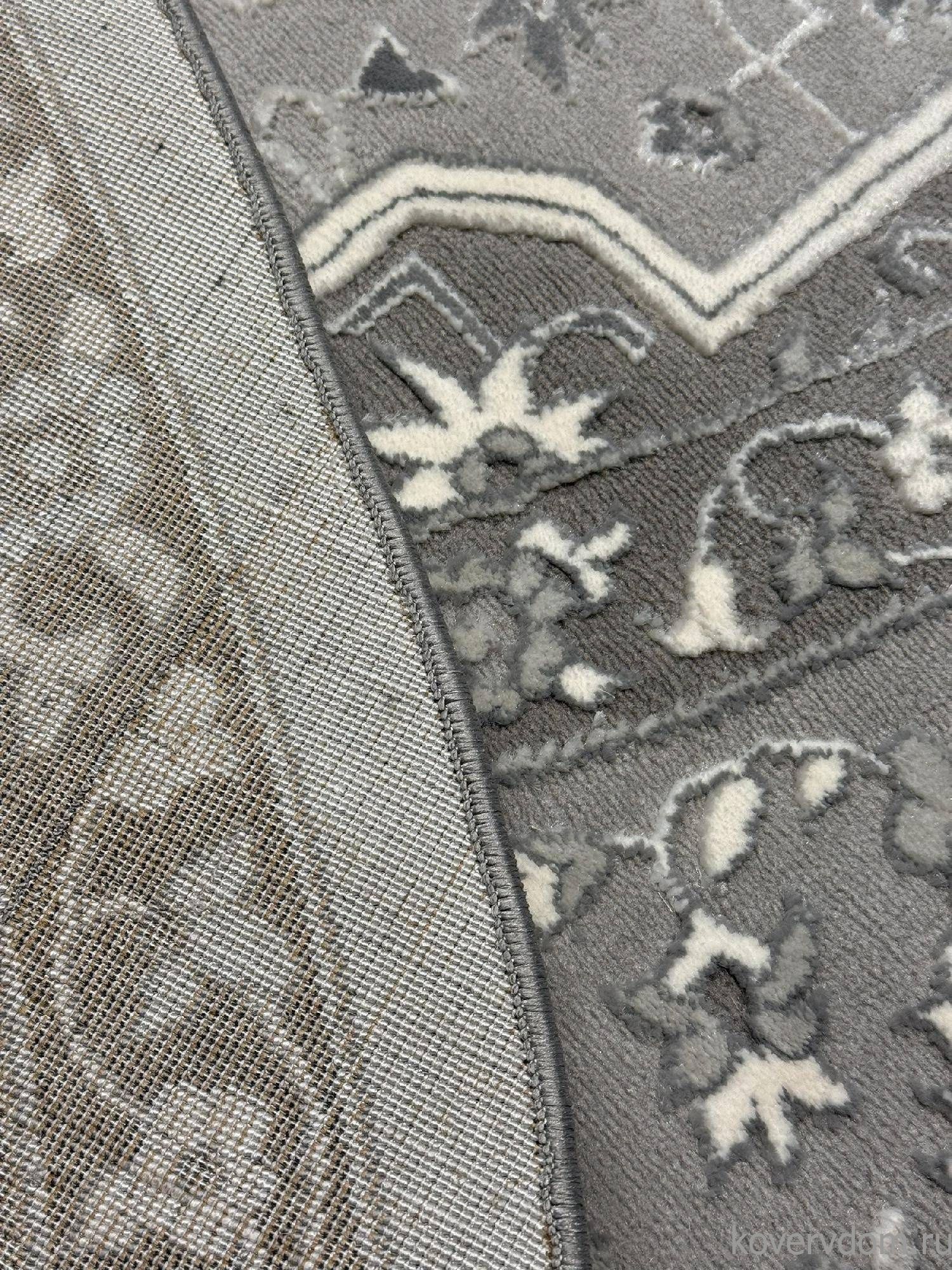 Ковер ARMINA GA007G GREY / GREY Овал