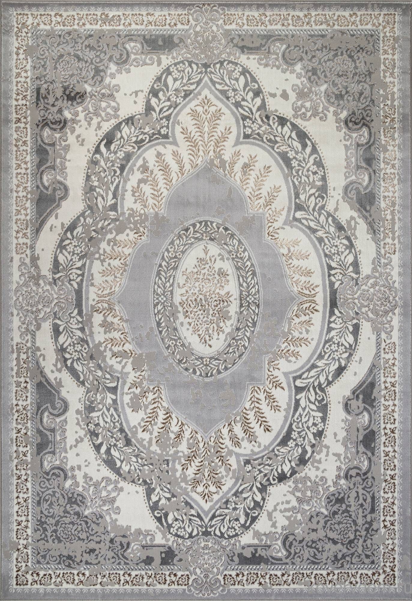 Ковер PALERMO F290 GRAY-GREEN