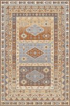 Ковер терракотовый ZUMMA F586 ORANGE