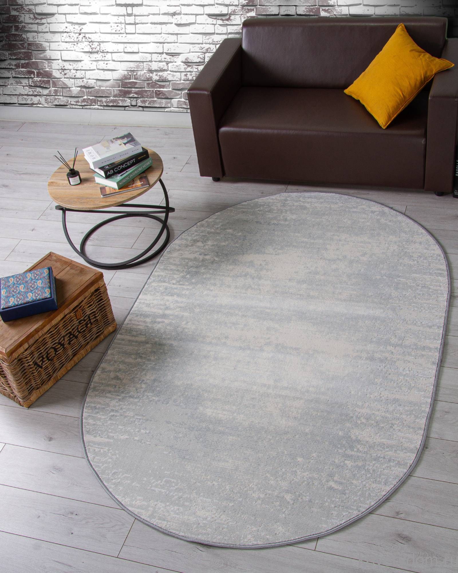 Ковер CUBA F270 BLUE Овал