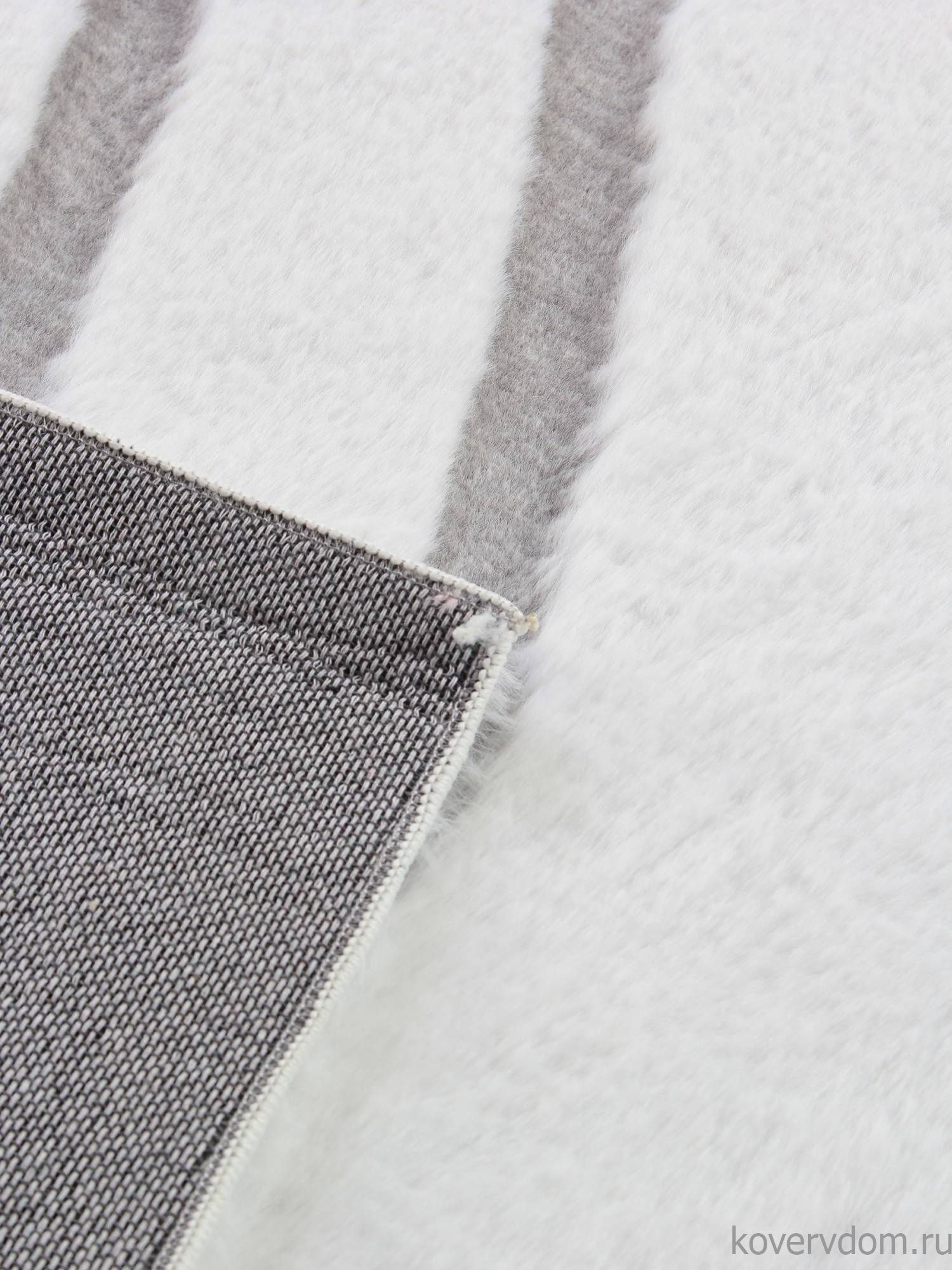 Ковер из искусственного меха RABBIT CARVING PX4002 CREAM / GREY