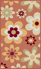 Детский ковер из Беларуси Цветочная поляна 44640-42 ОВАЛ