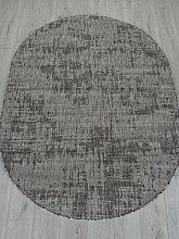 Прямоугольный ковер KAIR S144 DARK GRAY Овал