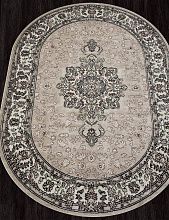 Ковер в зал GAVANA-A D412 BEIGE Овал