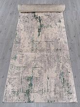 Абстрактный ковровая Дорожка LIMAN F169 CREAM-D.GREEN