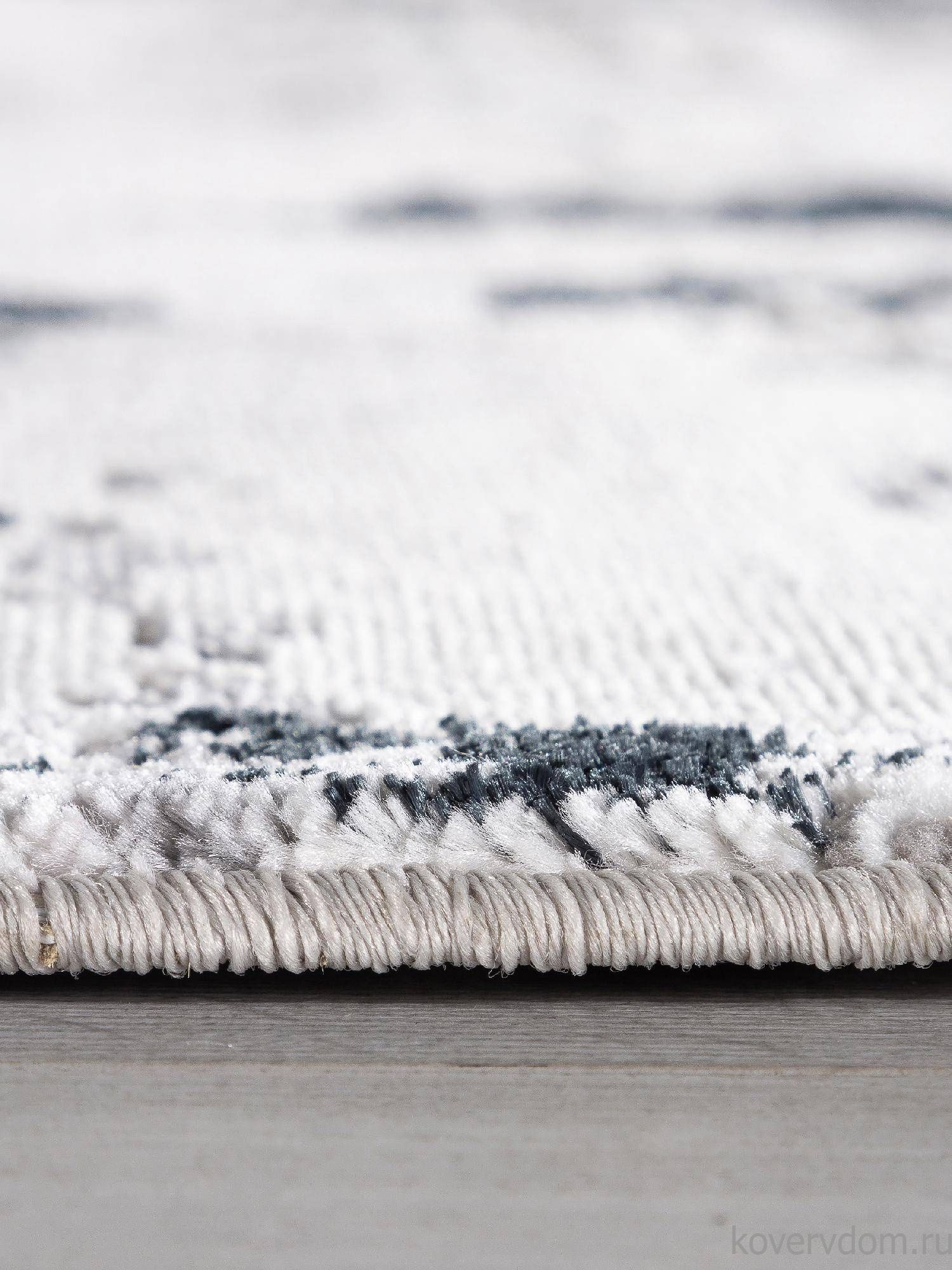 Ковер PALERMO F282 DARK GRAY Овал