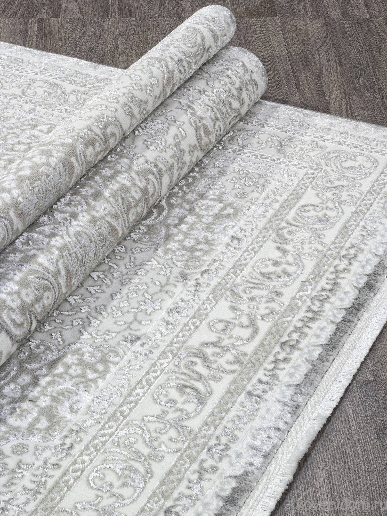 Ковер ALFANI Q011A GREY FDY / CREAM SHRINK