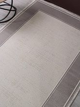 Ковер из Турции из вискозы DUBAI 00182 GREY / CREAM