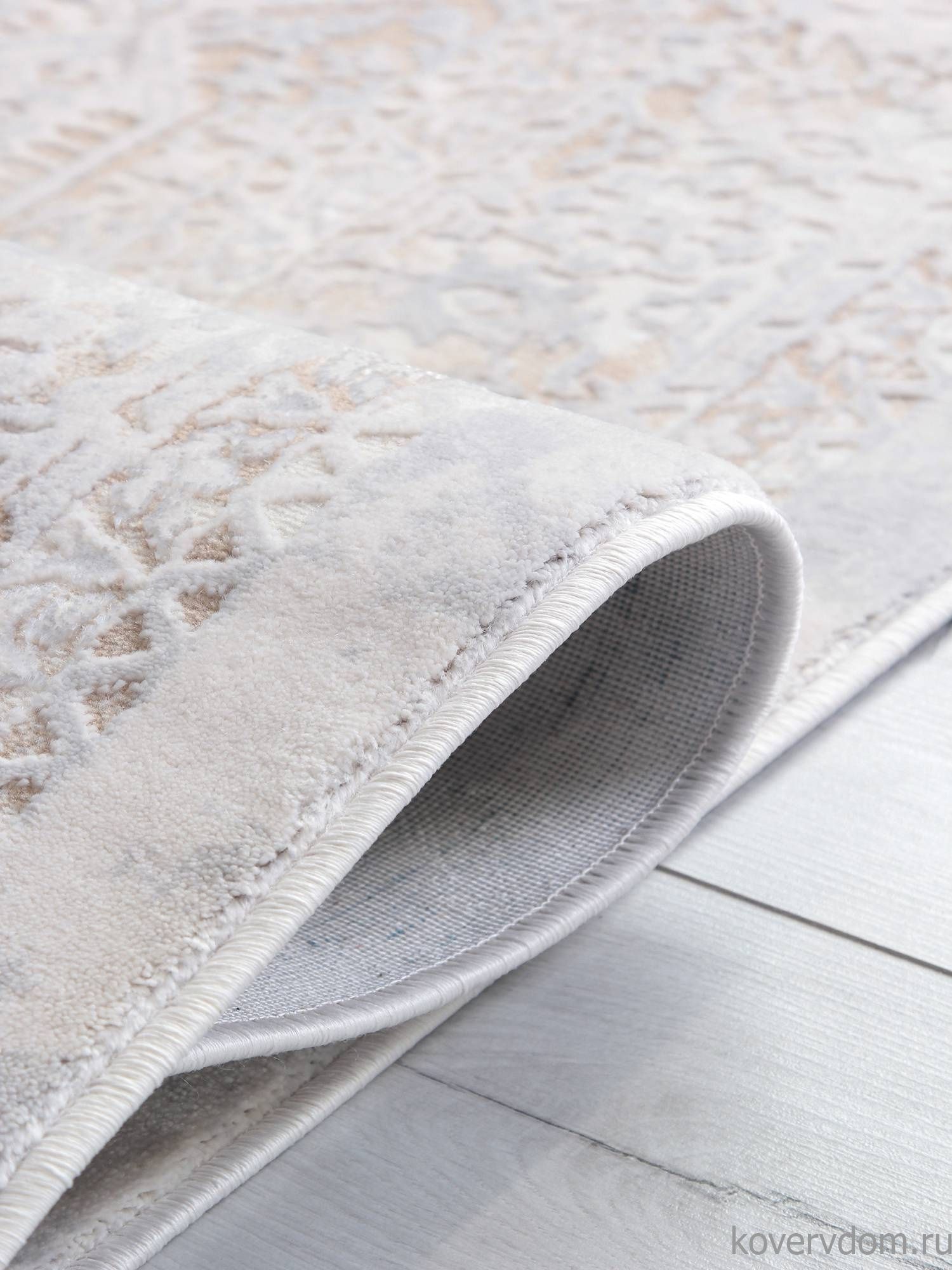 Ковер AMELI 9255A S.BEIGE / P.WHITE