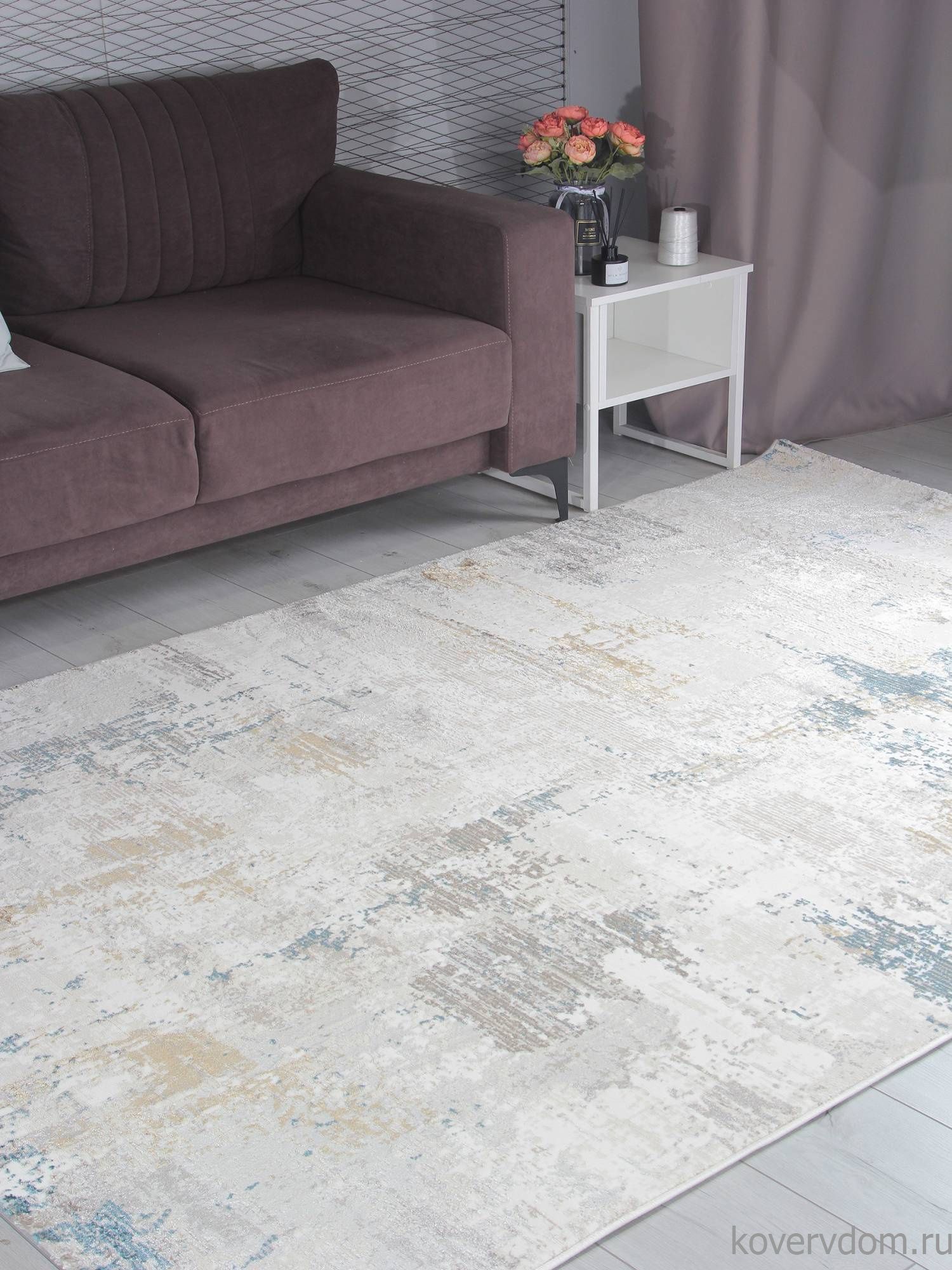 Ковер LILY 9320B S.WHITE / P.CREAM